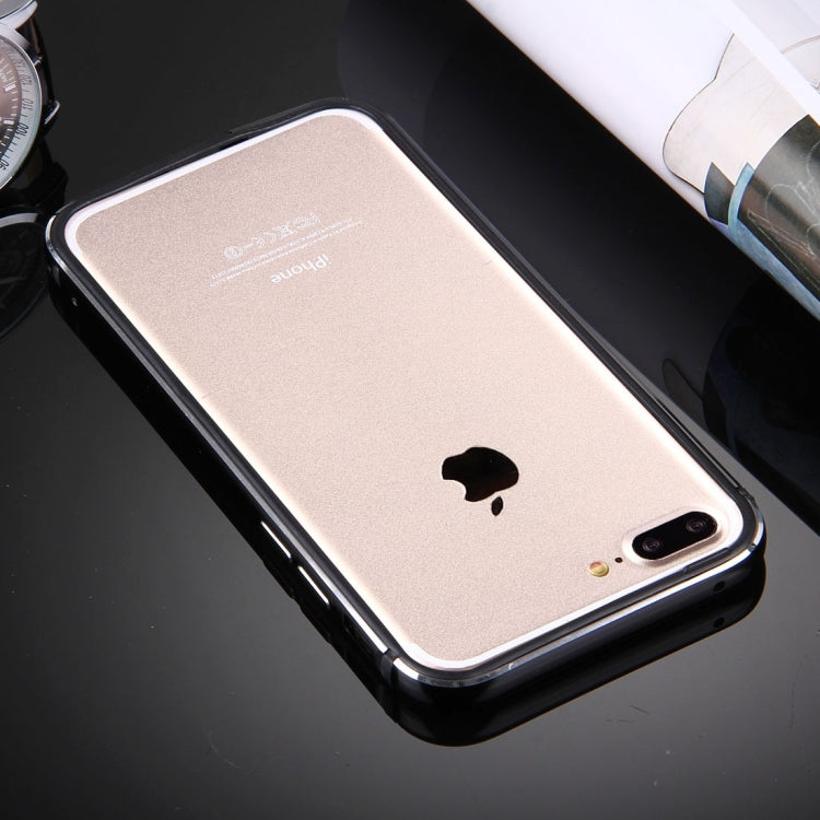 For iPhone 8 Plus & 7 Plus   TPU + Aluminum Alloy Bumper Frame