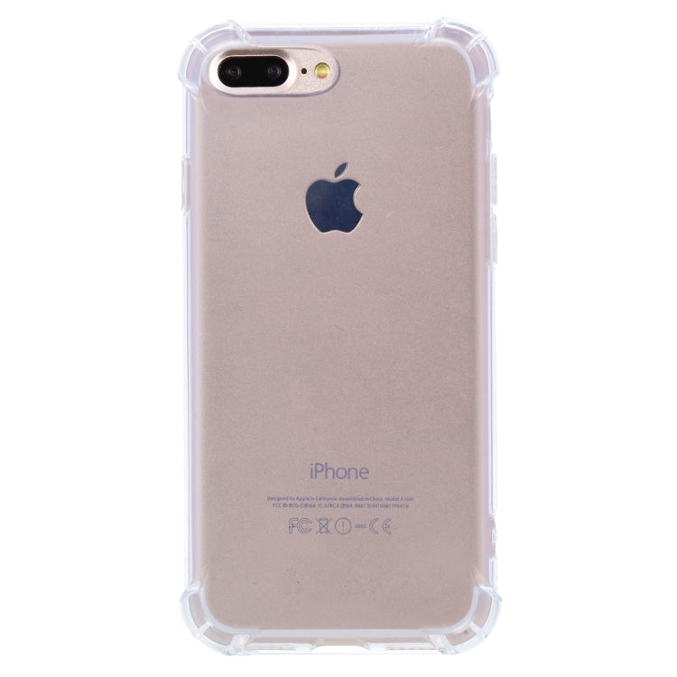 For iPhone 8 Plus & 7 Plus   Shock-resistant Cushion TPU Protective Case, For 8P & 7P