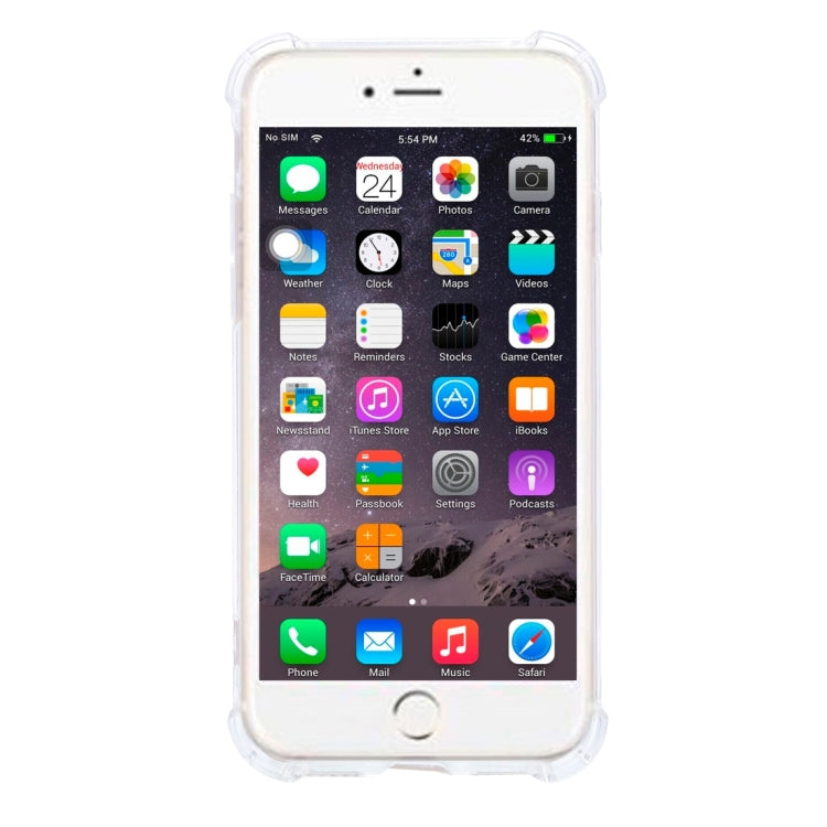 For iPhone 8 Plus & 7 Plus   Shock-resistant Cushion TPU Protective Case, For 8P & 7P
