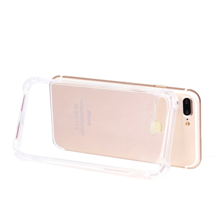 For iPhone 8 Plus & 7 Plus   Shock-resistant Cushion TPU Protective Case, For 8P & 7P