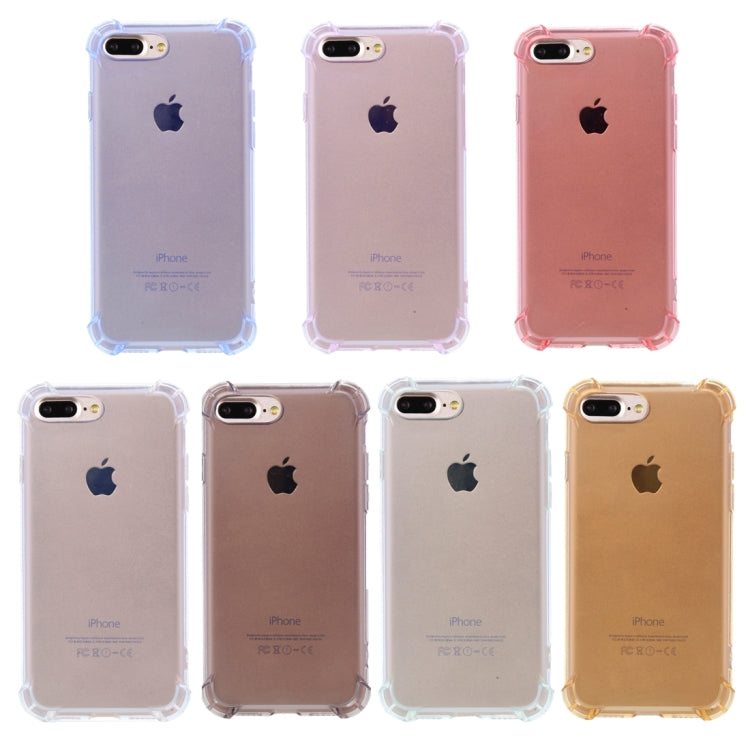 For iPhone 8 Plus & 7 Plus   Shock-resistant Cushion TPU Protective Case, For 8P & 7P