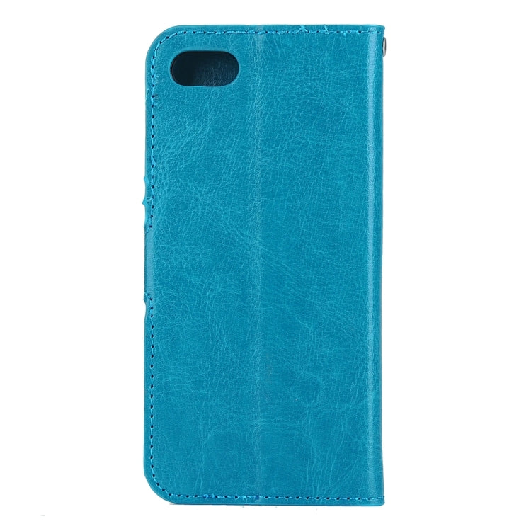 For iPhone 8 Plus & 7 Plus   Crazy Horse Texture Horizontal Flip Leather Case with Magnetic Buckle & Holder & Card Slots & Wallet & Photo Frame, For 8P & 7P