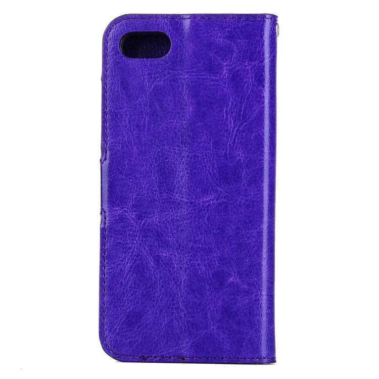 For iPhone 8 Plus & 7 Plus   Crazy Horse Texture Horizontal Flip Leather Case with Magnetic Buckle & Holder & Card Slots & Wallet & Photo Frame, For 8P & 7P