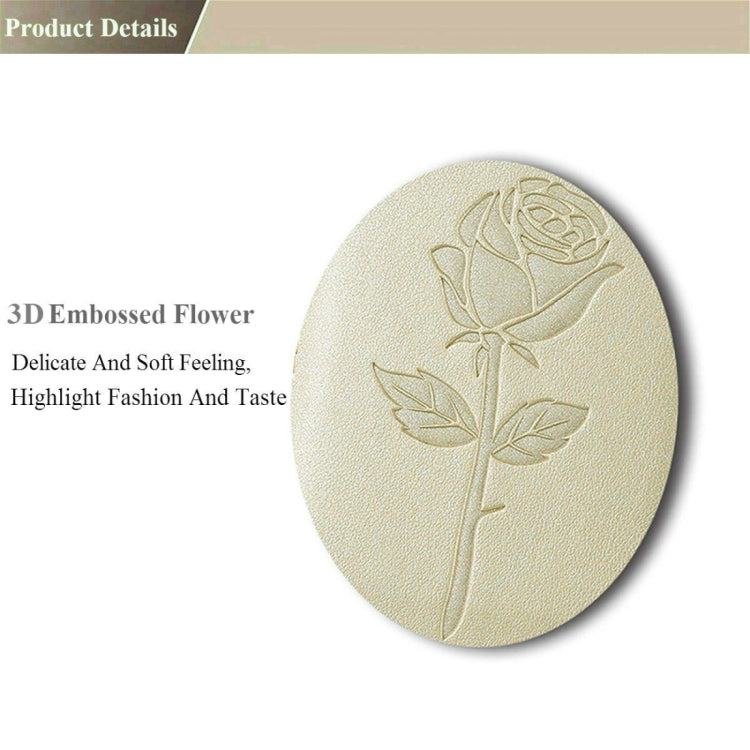 Fro iPhone 8 Plus & 7 Plus   Roses Pressed Flowers Pattern Flip Leather Case with Holder & Card Slots & Wallet, Fro 8P & 7P