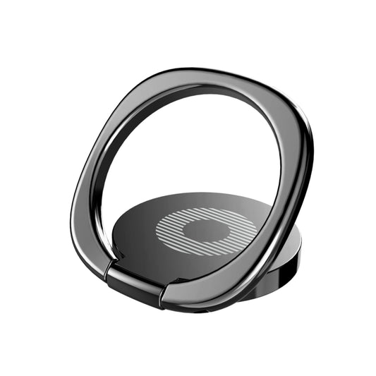 Metal ring holder bracket detail showing magnetic iron sheet construction and premium finish
