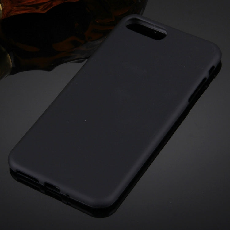 For iPhone 8 Plus & 7 Plus   Solid Color TPU Protective Back Cover Case