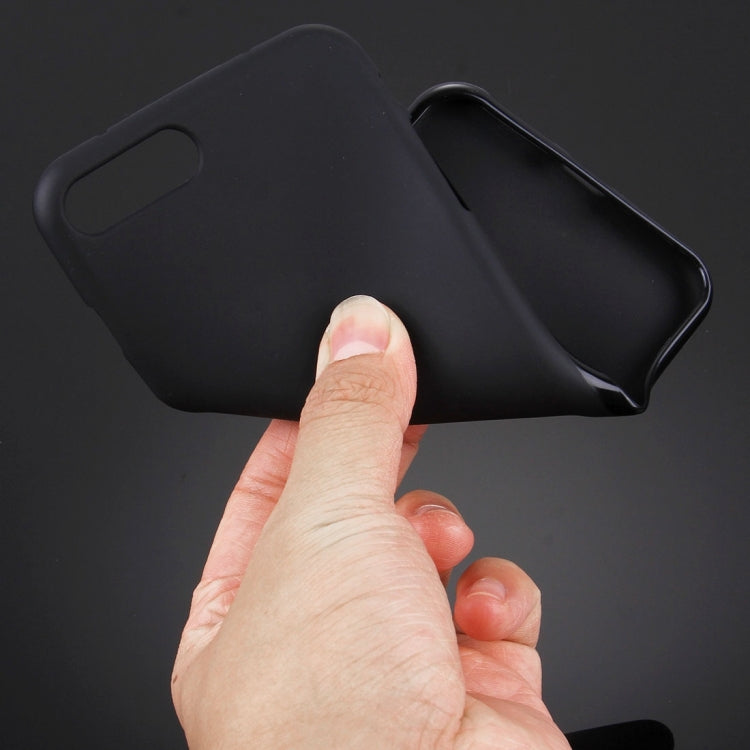 For iPhone 8 Plus & 7 Plus   Solid Color TPU Protective Back Cover Case