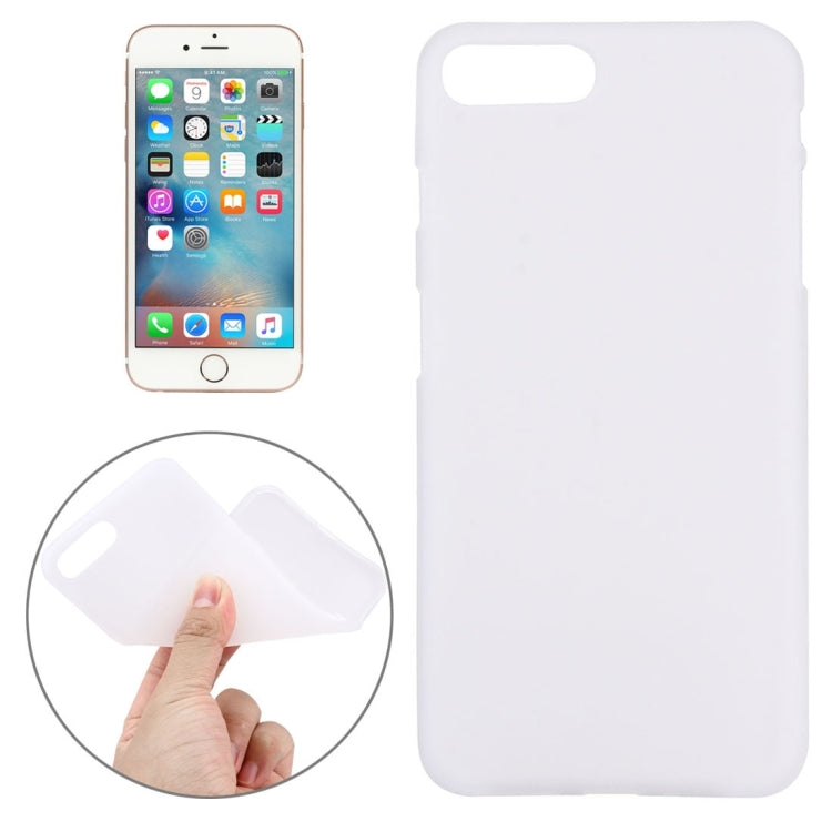 For iPhone 8 Plus & 7 Plus   Solid Color TPU Protective Back Cover Case