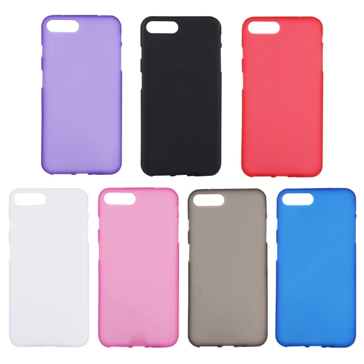 For iPhone 8 Plus & 7 Plus   Solid Color TPU Protective Back Cover Case