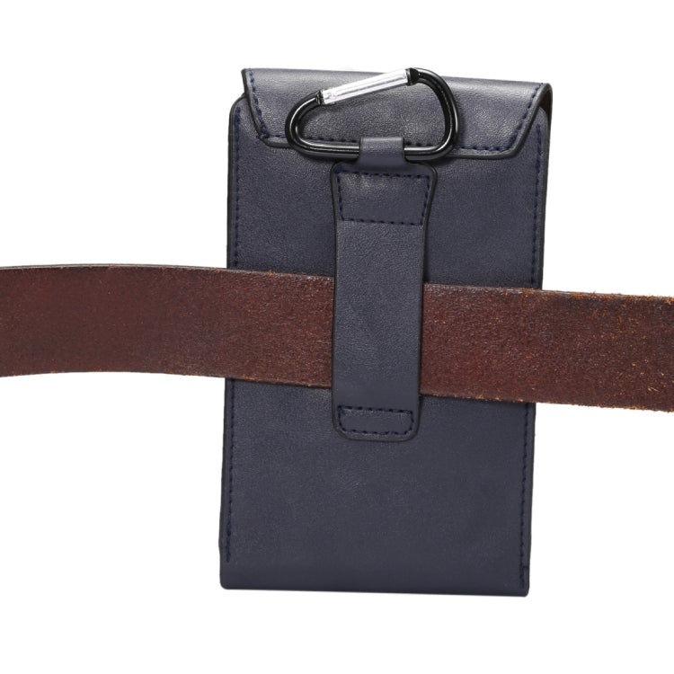 6.3 inch and Below Universal Crazy Horse Texture 3 Pouches Vertical Flip Leather Case with Belt Hole & Climbing Buckle for Galaxy Note 8, Sony, Huawei, Meizu, Lenovo, ASUS, Cubot, Oneplus, Oukitel, Xiaomi, DOOGEE, Vkworld, and other Smartphones