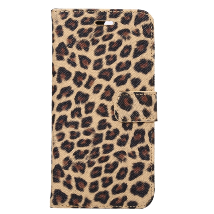 For iPhone 8 Plus & 7 Plus   Leopard Texture Horizontal Flip Leather Case with Holder & Card Slots & Wallet