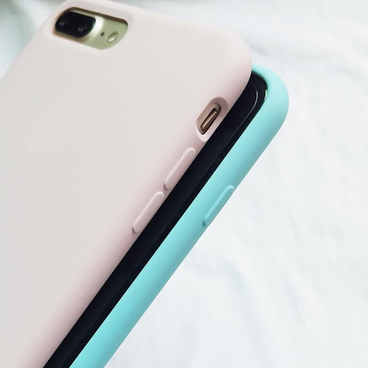 Pure Color Liquid Silicone Case for iPhone 8 Plus & 7 Plus, For 8P & 7P, 8P & 7P, iPhone 8P & 7P