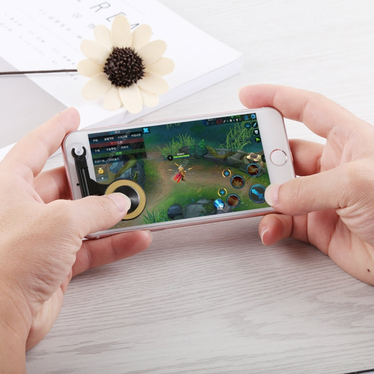 Q9 Direct Mobile Games Joystick Artifact Hand Travel Button Sucker for iPhone, Android Phone, Tablet, Q9 Gold, Q9 Red, Q9 White