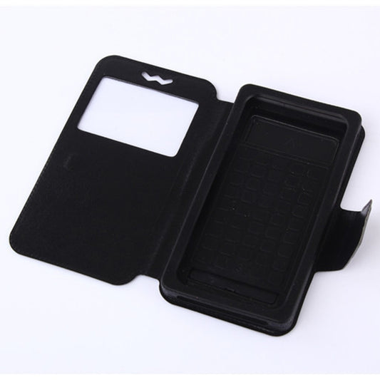 Protective phone case showcasing soft silicone backing and genuine leather front panel