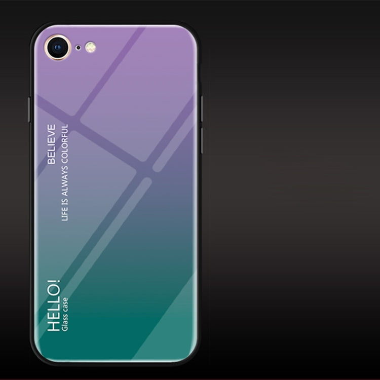 Gradient Color Glass Case for iPhone 8 & 7, iPhone 8 & 7