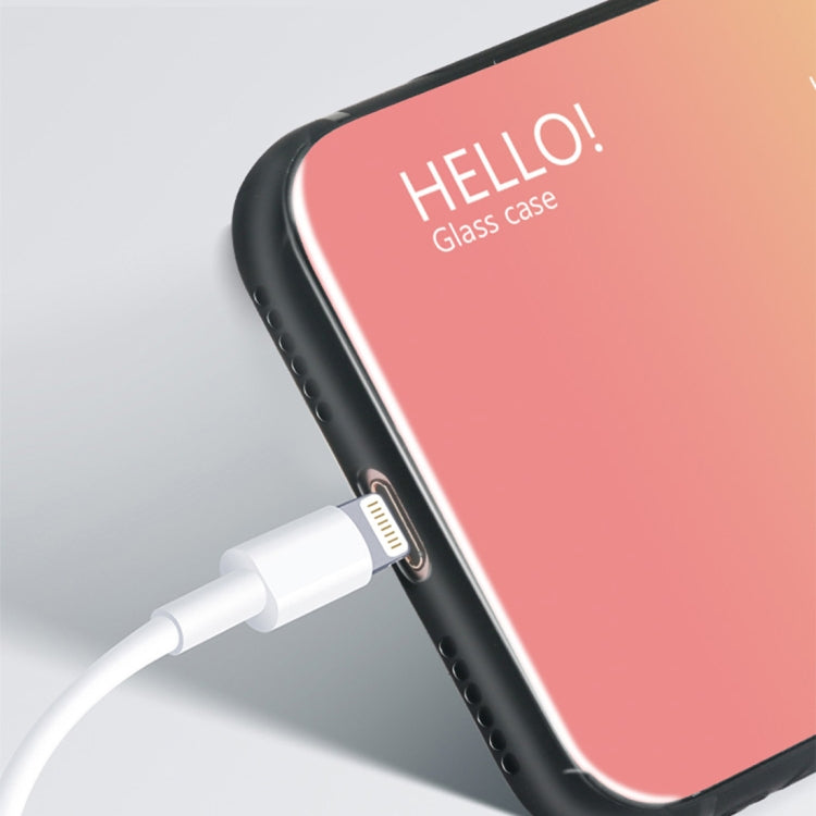 Gradient Color Glass Case for iPhone 8 & 7, iPhone 8 & 7
