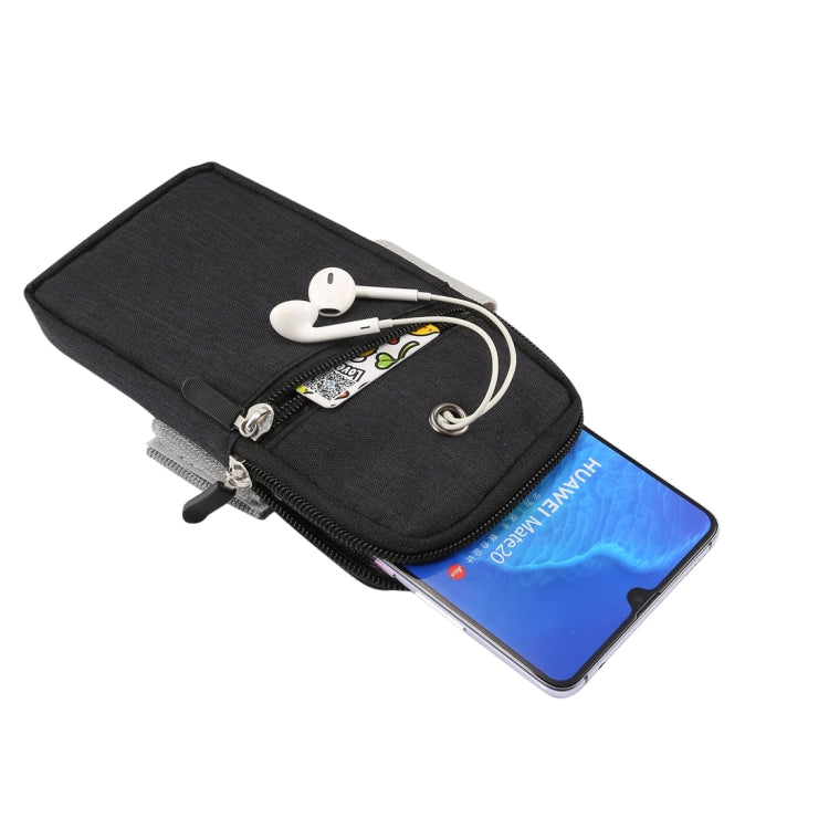 Multi-functional Universal Thin Sports Arm Bag Phone bag Wrist Pack with Earphone Hole for 6.5 Inch or Below Smartphones, Arm Size : 22-38cm