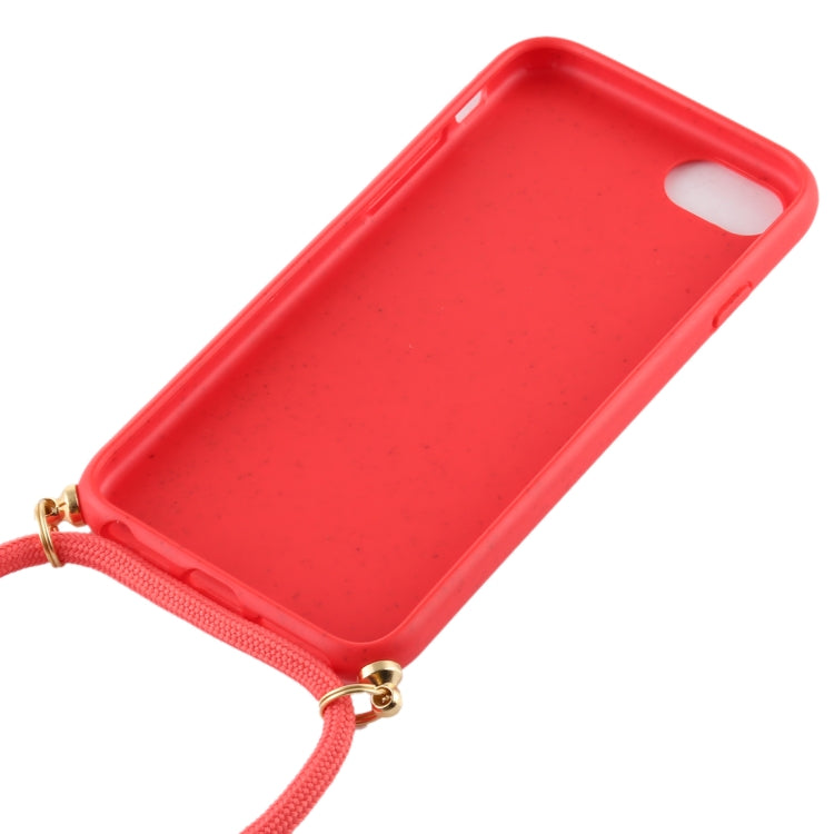 For iPhone 8 / 7 TPU Anti-Fall Mobile Phone Case With Lanyard, For iPhone SE 2022 / SE 2020 / 8 / 7