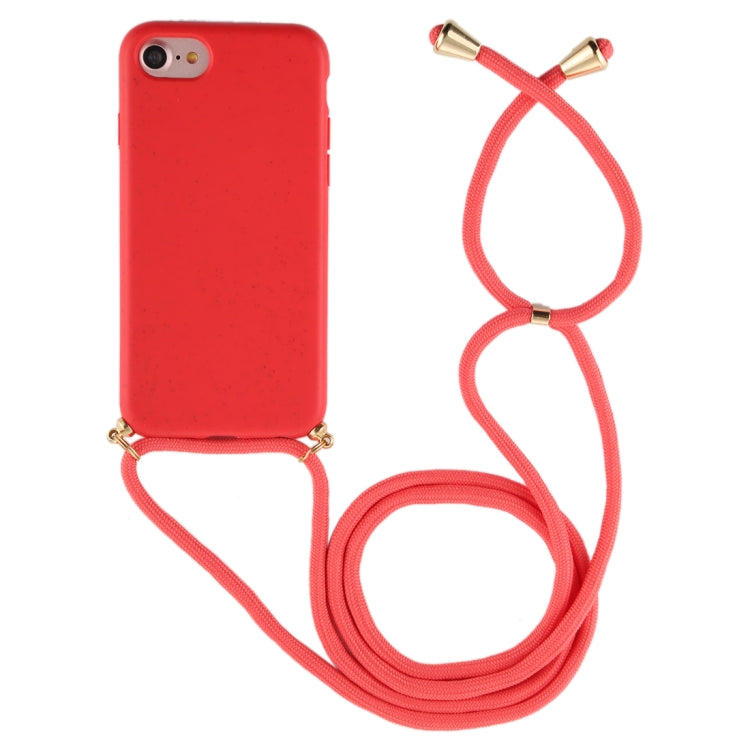 For iPhone 8 / 7 TPU Anti-Fall Mobile Phone Case With Lanyard, For iPhone SE 2022 / SE 2020 / 8 / 7