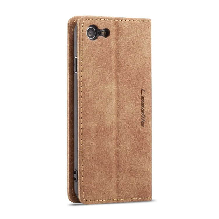 CaseMe-013 Multifunctional Retro Frosted Horizontal Flip Leather Case for iPhone 7 / 8, with Card Slot & Holder & Wallet, For iPhone 7 / 8