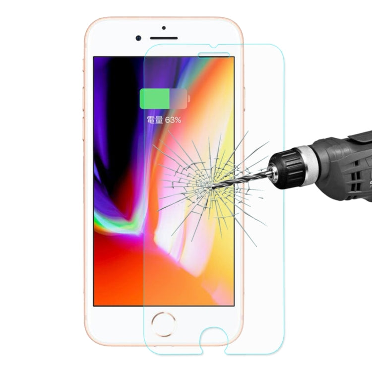 ENKAY for iPhone 8 & 7 0.26mm 9H Hardness 2.5D Curved Tempered Glass Screen Film, For 8 & 7