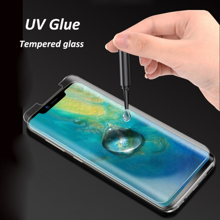 For iPhone 6 / 7 / 8 UV Liquid Curved Full Glue Full Screen Tempered Glass Film
