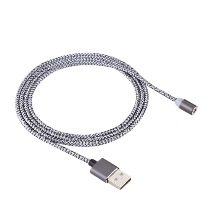 Câble de chargement et de synchronisation de données Weave 8 broches + Micro USB + USB-C / Type-C vers USB de 1,05 m avec indicateur LED