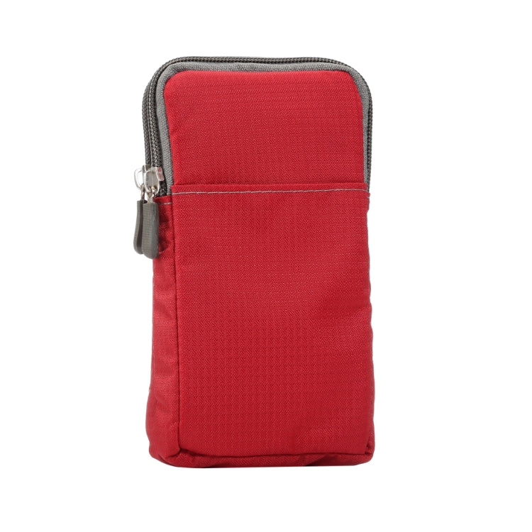 Sac banane multifonction décontracté pour téléphone portable, double fermeture éclair, diagonale, pour smartphones de 6,9 ​​pouces ou moins