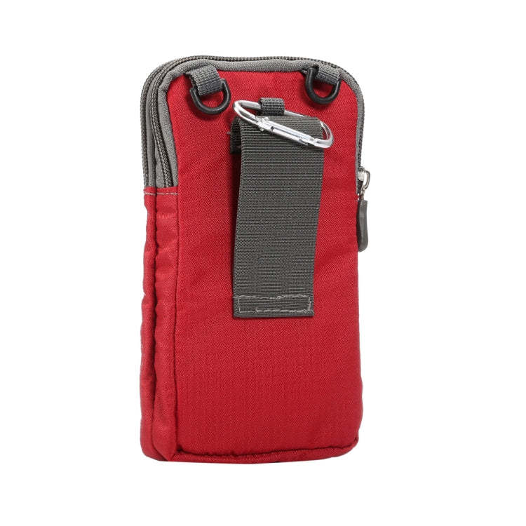 Sac banane multifonction décontracté pour téléphone portable, double fermeture éclair, diagonale, pour smartphones de 6,9 ​​pouces ou moins