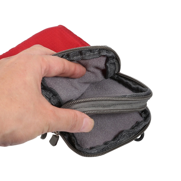 Sac banane multifonction décontracté pour téléphone portable, double fermeture éclair, diagonale, pour smartphones de 6,9 ​​pouces ou moins