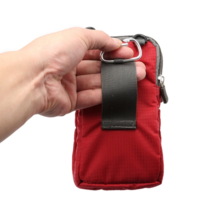 Sac banane multifonction décontracté pour téléphone portable, double fermeture éclair, diagonale, pour smartphones de 6,9 ​​pouces ou moins