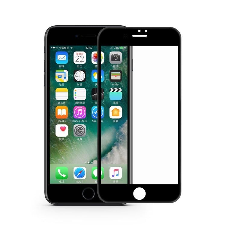 mocolo 0.33mm 9H 3D Round Edge Tempered Glass Film for iPhone SE 2020 / 8 / 7, iPhone SE 2020 / 8 / 7
