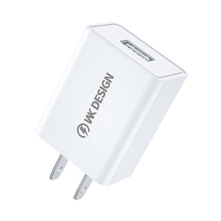 WK WP-U118 10W Single USB Port Travel Charger Power Adapter, US Plug, WP-U118 US Plug