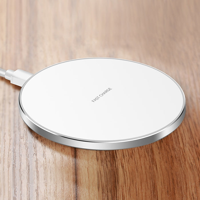 GY-68 Ultra-Thin Aluminum Alloy Wireless Fast Charging Qi Charger Pad