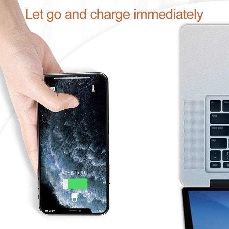 10W Portable Suction Cup Mobile Phone Fast Charging Wireless Charger, Length: 1.5m, 10W