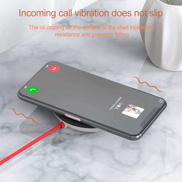 10W Portable Suction Cup Mobile Phone Fast Charging Wireless Charger, Length: 1.5m, 10W