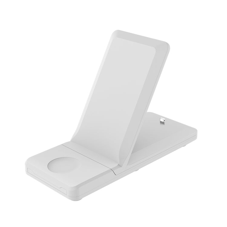 H6 3 in 1 Portable Folding Wireless Charger for iPhone + iWatch + AirPods