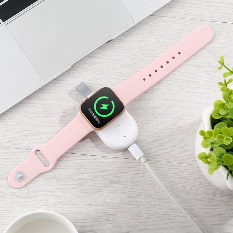Chargeur sans fil magnétique et portable universel 848 pour Apple Watch Series 6/5/SE/4/3/2/1