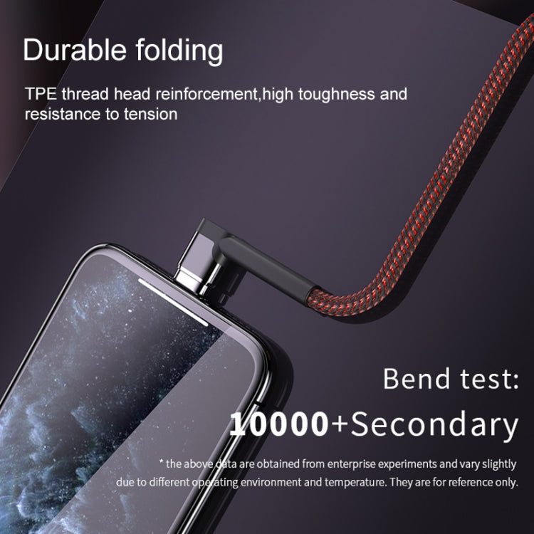 Type-C / USB-C to 8 Pin PD Angle Head Magnetic Charging Data Cable