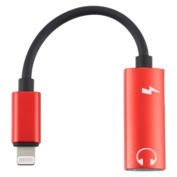 2 in 1 8 Pin Male to Dual 8 Pin Female Charging and Listening to Music Audio Earphone Adapter, Compatible with All IOS Systems