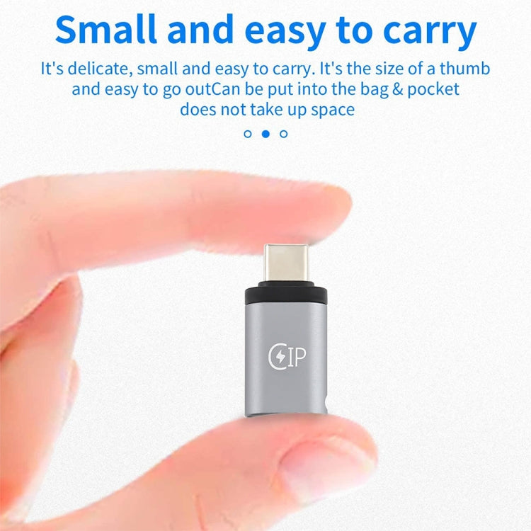 USB-C / Type-C Male to 8 Pin Female Charging Adapter, Support Data Transmission, 8 Pin Female