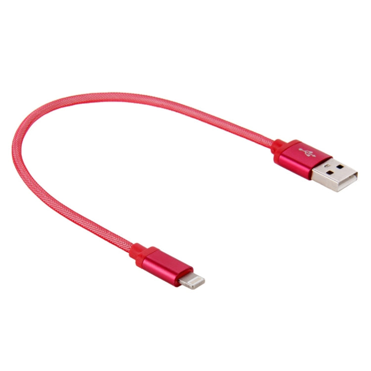 1m Net Style Metal Head 8 Pin to USB Data / Charger Cable