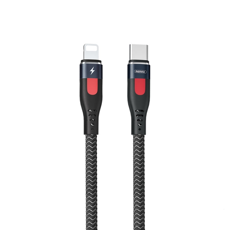 REMAX RC-188i Lesu Pro 1m PD20W Type-C to 8 Pin Aluminum Alloy Braid Fast Charging Data Cable, Type-C to 8 Pin