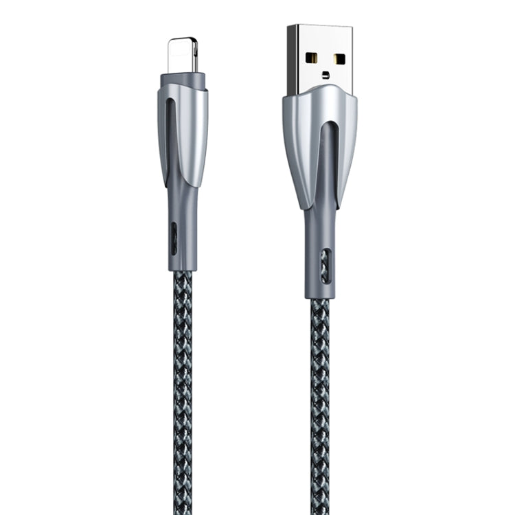 REMAX RC-162i Armor Series 3A USB to 8 Pin Charging Cable, Cable Length: 1m, 8 Pin