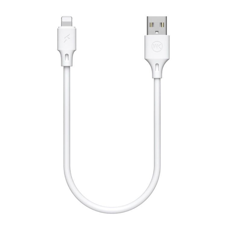 WK WDC-105i 2.4A 8 Pin Full Speed Pro Charging Data Cable, Length: 25cm, 8 Pin
