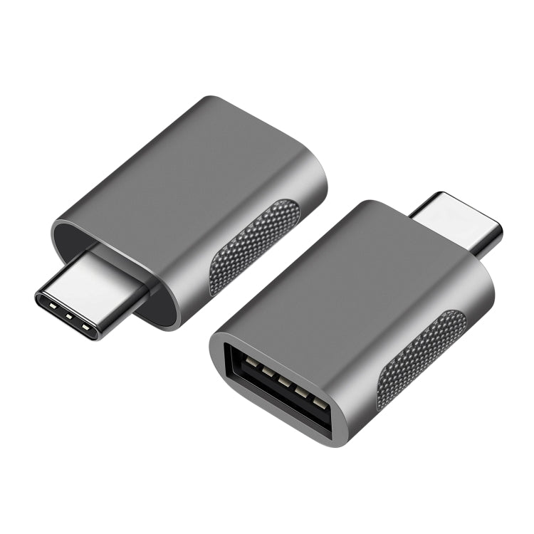 Adaptateur USB-C/Type-C mâle vers USB 3.0 femelle en alliage de zinc, 2 pièces, SBT-158 noir, SBT-158 or, SBT-158 or rose, SBT-158 argent