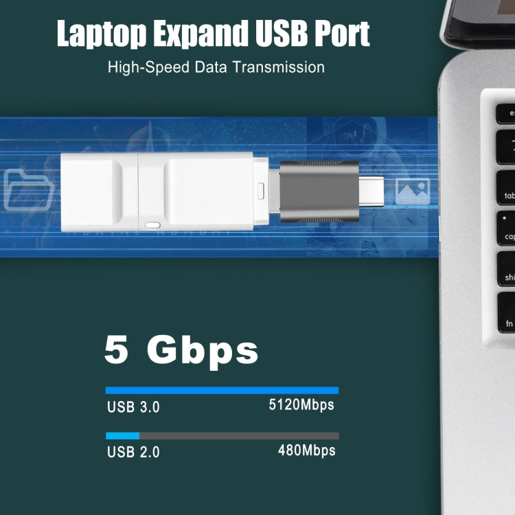 Adaptateur USB-C/Type-C mâle vers USB 3.0 femelle en alliage de zinc, 2 pièces, SBT-158 noir, SBT-158 or, SBT-158 or rose, SBT-158 argent