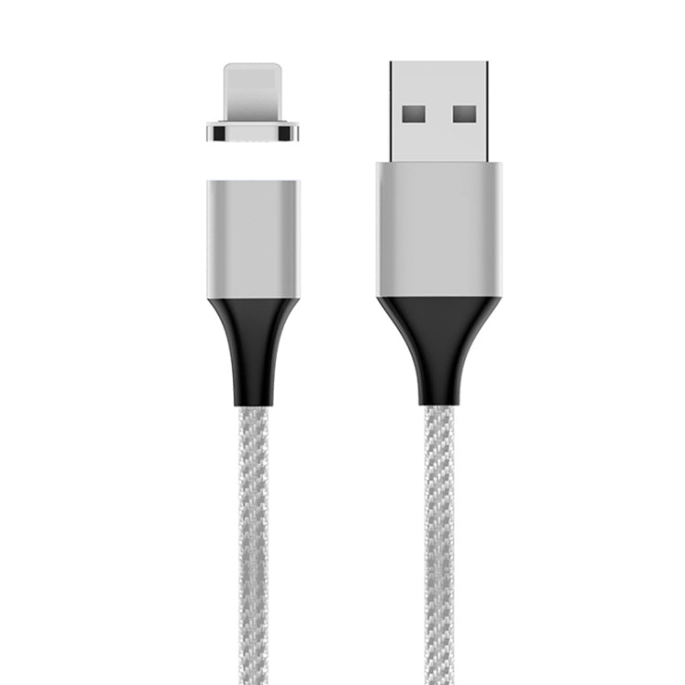 M11 5A USB to 8 Pin Nylon Braided Magnetic Data Cable, Cable Length: 2m, 8 Pin