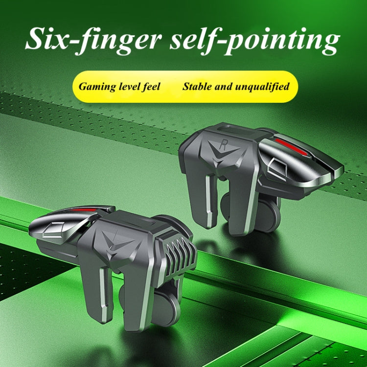 G21 Six-finger Linkage E-sports Physical Auxiliary Buttons, G21