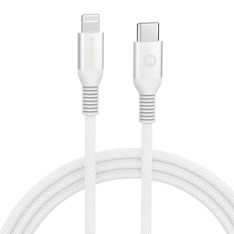 MOMAX DL51D Type-C / USB-C to 8 Pin PD Braided Fast Charging Cable, Length: 1.2m